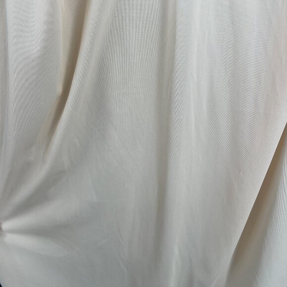 Vintage Vanity Fair nude beige nylon full slip dress adjustable straps 38 TT - Picture 8 of 10